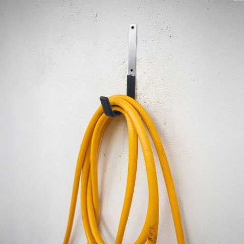 Uchwyt ścienny x2, max 22kg/MC-489. Stalowy, czarny Maclean