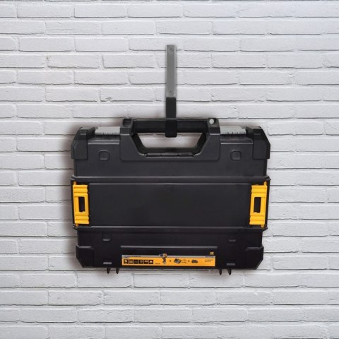 Uchwyt ścienny x2, max 22kg/MC-489. Stalowy, czarny Maclean