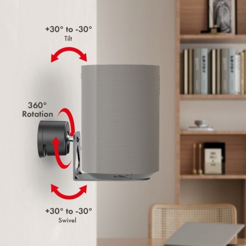 Uchwyt ścienny na głośnik x2 Sonos ERA MC-495 max 5kg Maclean