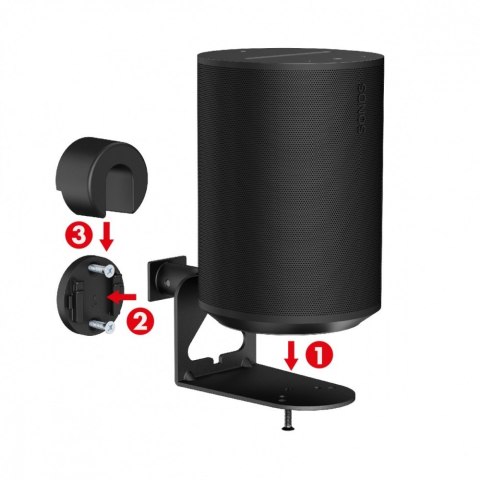 Uchwyt ścienny na głośnik x2 Sonos ERA MC-495 max 5kg Maclean