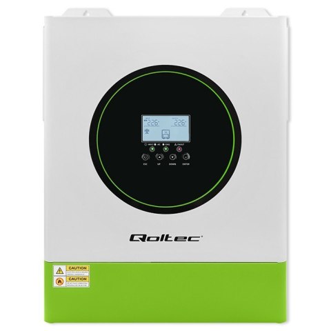 Hybrydowy Inwerter solarny Off-Grid 11000W | 160A | 48V | MPPT | BMS | Sinus | opcja Wi-Fi | Power Factor 1.0 Qoltec