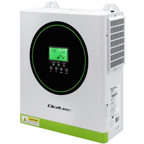 Hybrydowy Inwerter solarny Off-Grid 1500W 100A | 12V | MPPT | Sinus | Opcja Wi-Fi | Power Factor 1.0 Qoltec