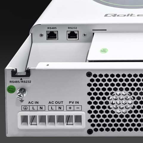 Hybrydowy Inwerter solarny Off-Grid 3500W | 100A | 24V | MPPT | BMS | opcja Wi-Fi | Sinus | Power Factor 1.0 Qoltec