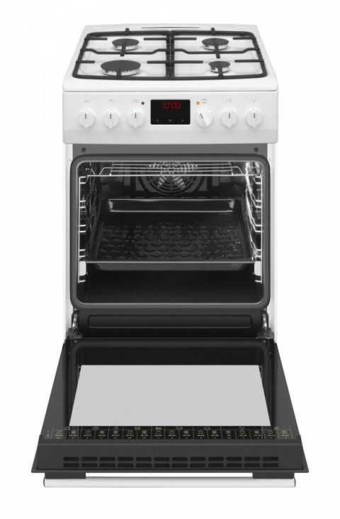 Kuchnia gazowo-elektryczna 510GEH3.33ZpTaDpA(W) PIZZA Amica