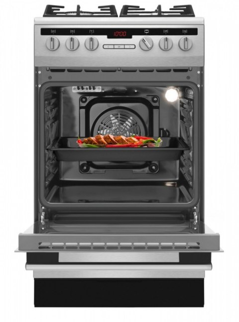 Kuchnia gazowo-elektryczna 57GcES3.33HZpTaA(Xx) PIZZA Amica