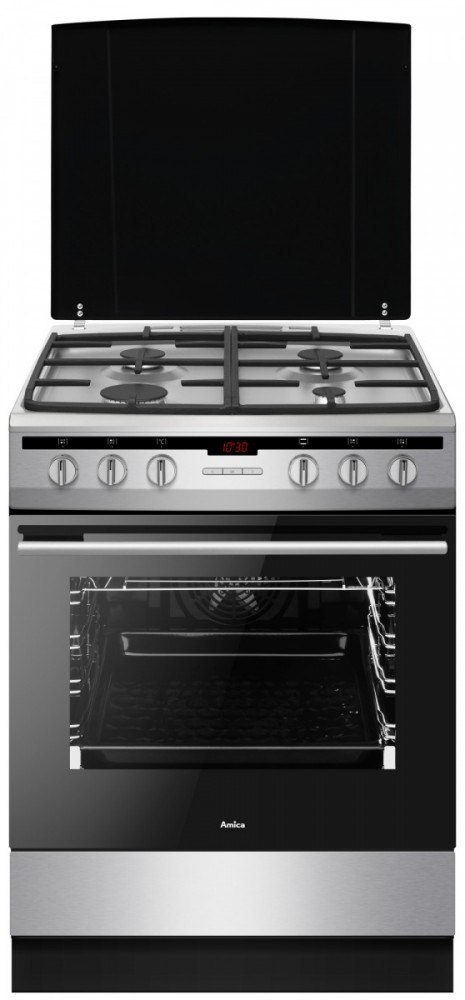 Kuchnia gazowo-elektryczna 617GES3.33HZpTaDpA(Xx) PIZZA Amica