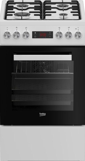 Kuchnia gazowo-elektryczna FSE52323DWD Beko