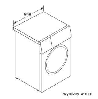 Pralka wolnostojąca WAN2405MPL Bosch