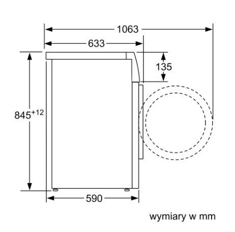 Pralka wolnostojąca WAN2405MPL Bosch