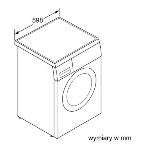 Pralka wolnostojąca WUU28T10PL Bosch
