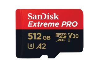 Karta Extreme Pro microSDXC 512GB 200/140 MB/s A2 V30 U3 SanDisk