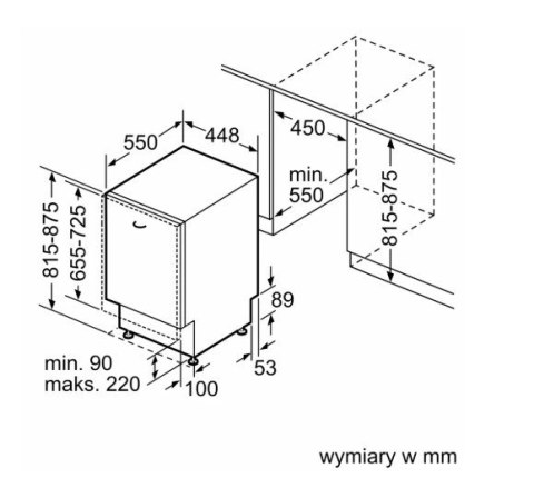 Zmywarka SPV4HMX49E Bosch
