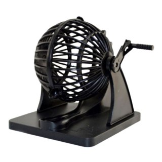 Gra Rodzinna Bingo Maszyna Losująca Klasyczna 80 Kulek 20 Kart LEAN Toys