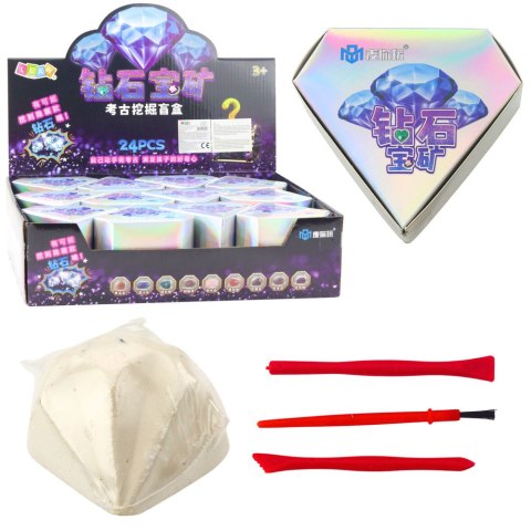 Wykopaliska Diamentów Zestaw Archeologiczny Kamienie Narzędzia LEAN TOYS