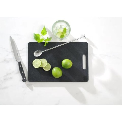 Deska do krojenia uniwersalna z uchwytem 300 x 200 mm czarna - Hendi 826485 Hendi