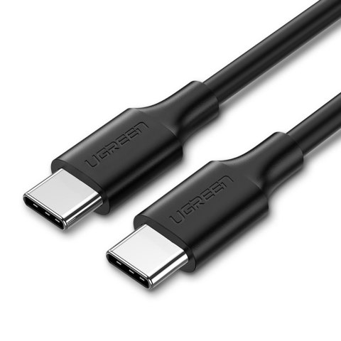 Kabel przewód USB-C do ładowania i transferu danych 3A 0.5m czarny UGREEN