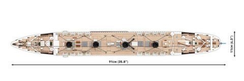 Klocki R.M.S Titanic 3260 klocków Cobi Klocki