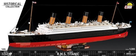 Klocki R.M.S Titanic 3260 klocków Cobi Klocki