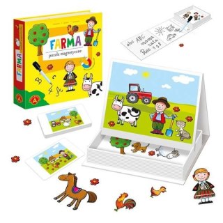 Puzzle magnetyczne Farma Alexander