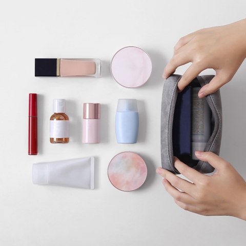 Etui pokrowiec orgaznizer saszetka wielofunkcyjna na akcesoria 19x12x8cm szary UGREEN