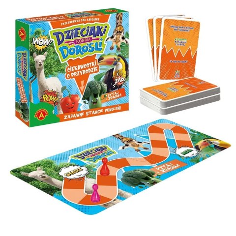 Gra Ciekawostki o przyrodzie. Dzieciaki kontra Dorośli. Alexander