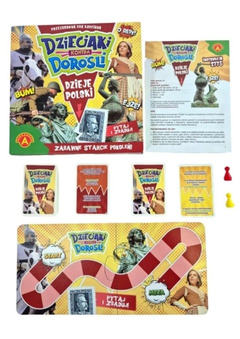 Gra Dzieje Polski. Dzieciaki kontra Dorośli. Alexander