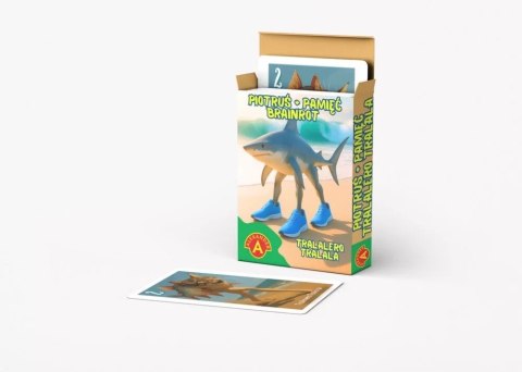 Gra Piotruś i Pamięć Brainrot: Tralalero Tralala Alexander