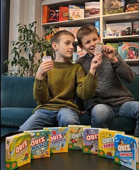 Gra Quiz o Polsce kieszonkowa gra edukacyjna Alexander