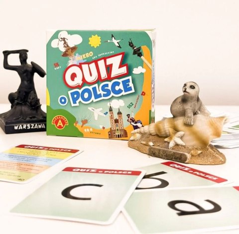 Gra Quiz o Polsce kieszonkowa gra edukacyjna Alexander