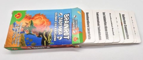 Gra Rodzinna gra karciana Brainrot - Zadymka (Crocodillo, Tralalero, Tsung Tsung i inni) Alexander