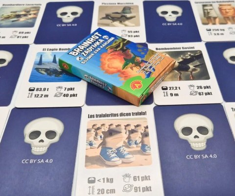 Gra Rodzinna gra karciana Brainrot - Zadymka (Crocodillo, Tralalero, Tsung Tsung i inni) Alexander