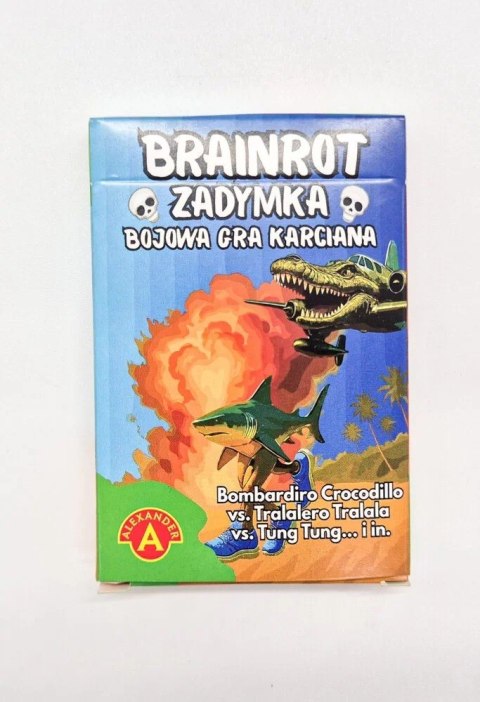 Gra Rodzinna gra karciana Brainrot - Zadymka (Crocodillo, Tralalero, Tsung Tsung i inni) Alexander