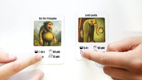 Gra Rodzinna gra karciana Brainrot - Zadymka (Crocodillo, Tralalero, Tsung Tsung i inni) Alexander