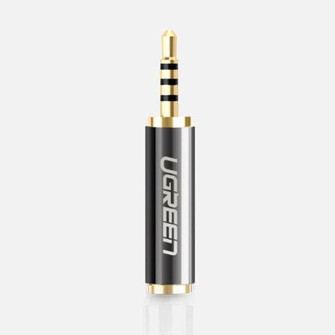 Przejściówka wtyczka Adapter audio jack 2.5mm męski do jack 3.5mm żeński czarny UGREEN