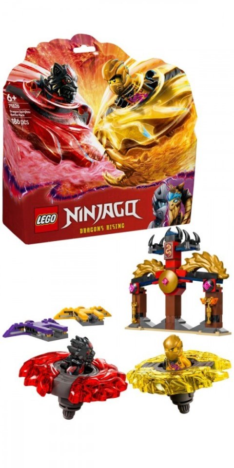 Klocki Ninjago 71826 Smocze Spinjitzu - zestaw bitewny LEGO
