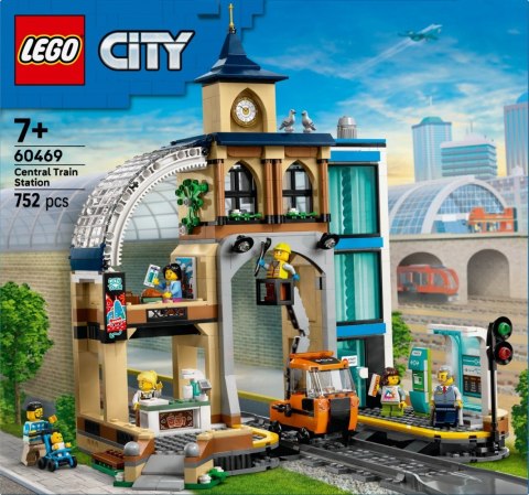 Klocki City 60469 Centralny dworzec kolejowy LEGO
