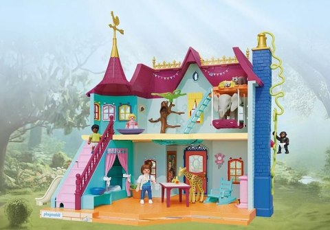 Zestaw z figurkami Animals & Friends 71852 Kolorowa willa dla zwierząt Playmobil