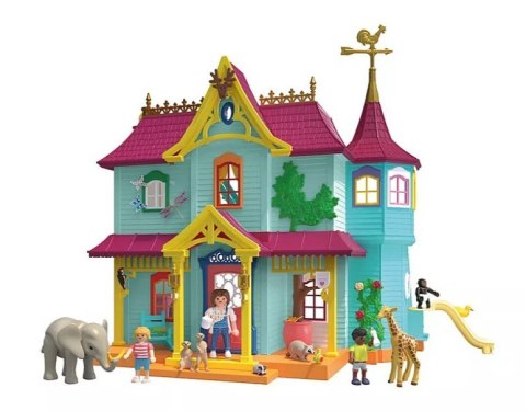 Zestaw z figurkami Animals & Friends 71852 Kolorowa willa dla zwierząt Playmobil