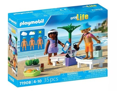 Zestaw z figurkami My Life 71908 Wycieczka na plażę Playmobil