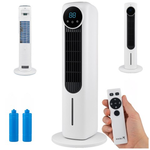 Wentylator Kolumnowy Wodny Podłogowy Jonizacja Oscylacja Wwyświetlac PILOT LEAN Toys