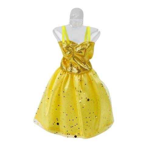 Zestaw Sukienki Dla Lalek Anlili Buty Torebka Korony Akcesoria 8 el. LEAN Toys