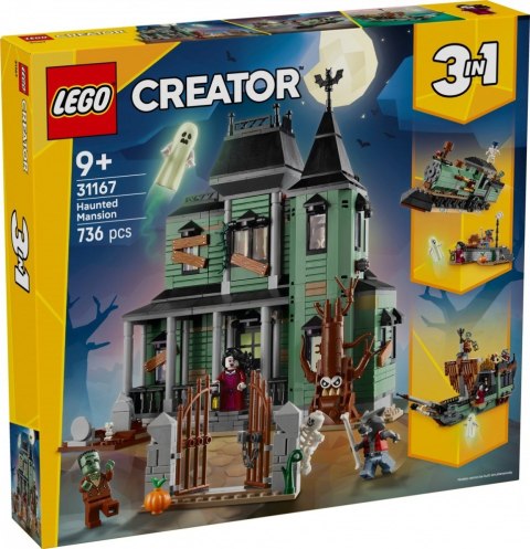 Klocki Creator 31167 Nawiedzona rezydencja LEGO
