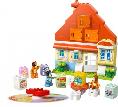 Klocki DUPLO Bluey 10459 Dom rodzinny Blue z grą pamięciową LEGO