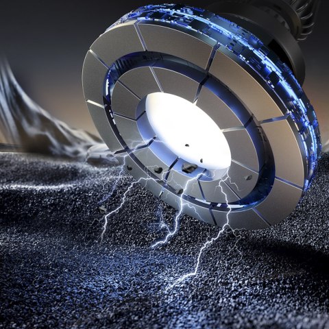 Uchwyt magnetyczny na telefon z ładowarką indukcyjną 15W na kratkę nawiewu - czarny JOYROOM