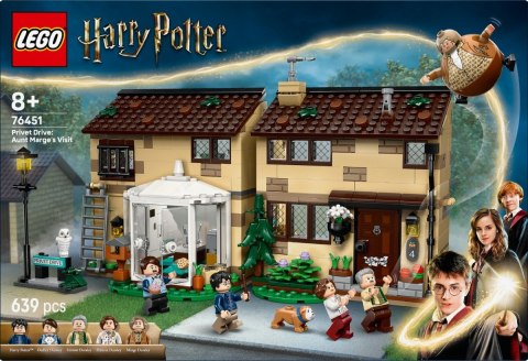 Klocki Harry Potter 76451 Privet Drive: Wizyta ciotki Marge LEGO