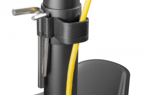 Stojak biurkowy pojedyńczy, 1xLCD, max. 32 cale max. obciążenie 8kg Digitus