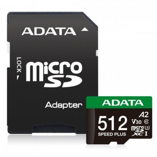 Karta microSD Speed Plus 512GB UHS1 U3 V30 A2 180/160 MB/s Adata