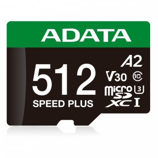 Karta microSD Speed Plus 512GB UHS1 U3 V30 A2 180/160 MB/s Adata