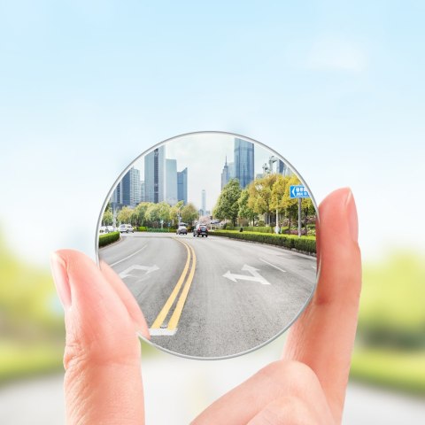 Lusterko samochodowe boczne wypukłe martwe pole Full-view Blind-spot Mirror 2szt. BASEUS