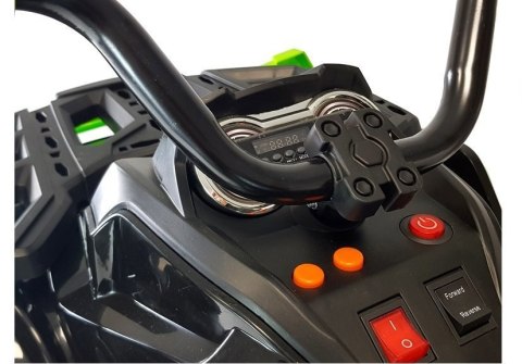 Quad na Akumulator BDM0906 Pompowane Koła Czarny LEAN CARS